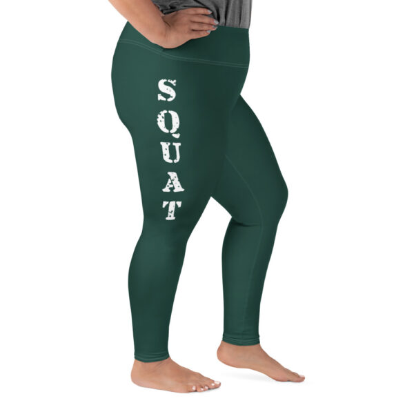 SQUAT SQUAD ELEGANT PLUS SIZE LEGGINGS - Image 2