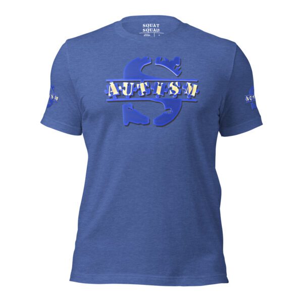 SQUAT SQUAD MENS AUTISM STRONG TEE - Image 4
