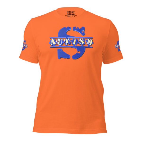 SQUAT SQUAD MENS AUTISM STRONG TEE - Image 2