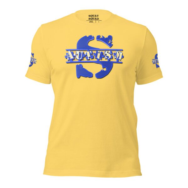 SQUAT SQUAD MENS AUTISM STRONG TEE - Image 3